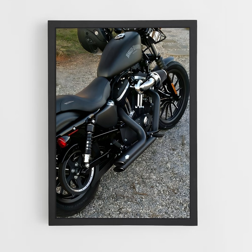 Poster Métal Original – affiche Harley-Davidson (vue 2)